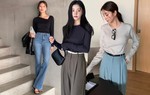 10 cách mặc áo thun dài tay phù hợp với môi trường công sở