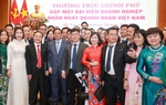 Thường trực Chính phủ gặp mặt doanh nghiệp nhân ngày doanh nhân Việt Nam