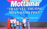 Trao học bổng Mottainai cho 5 trẻ em bị ảnh hưởng bởi tai nạn giao thông ở tỉnh Bắc Ninh