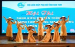 Thi sáng kiến truyền thông "Phụ nữ Kon Tum chung tay xây dựng nông thôn mới"