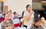 Hà Nam: Truyền thông, tư vấn về bảo hiểm xã hội, bảo hiểm y tế cho gần 250 cán bộ, hội viên phụ nữ 