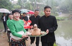 Lễ mừng cơm mới của người Thái ở thượng nguồn sông Chu