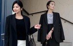 10 cách phối áo blazer đen để năm mới mặc đẹp hơn