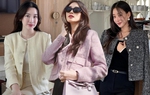 Tham khảo cách diện áo khoác vải tweed đẹp từ Đặng Thu Thảo, Đỗ Mỹ Linh