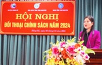 Hội LHPN Thái Nguyên tổ chức hội nghị đối thoại với hội viên, phụ nữ 