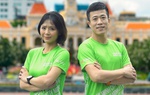 Áo chạy và huy chương ấn tượng của giải chạy đêm TP.HCM