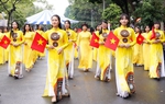Tổ chức giải đi bộ "Phụ nữ Thủ đô khỏe - đẹp lần thứ I" ủng hộ phụ nữ và trẻ em có hoàn cảnh khó khăn