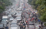 Giao thông Hà Nội tắc “không lối thoát” những ngày cận Tết Nguyên đán