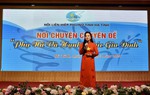 Hà Tĩnh: Hơn 300 cán bộ, hội viên nghe nói chuyện về "Phụ nữ và bí quyết hạnh phúc gia đình"