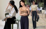 4 mẫu áo phù hợp nhất với quần đen