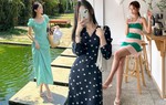 10 cách diện váy họa tiết đẹp từ dạo phố tới đi du lịch