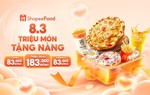 Không phải triệu đóa hồng, ShopeeFood gây bất ngờ với “Triệu Món Tặng Nàng” dịp 8.3