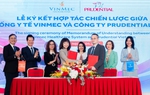 Prudential và Vinmec hợp tác nhằm mang lại giải pháp y tế tốt hơn cho khách hàng