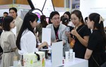 Khai mạc triển lãm quốc tế về làm đẹp tại Hà Nội