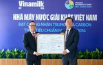 Sau 1 năm công bố kế hoạch Net Zero 2050, Vinamilk có 3 đơn vị đạt chứng nhận quốc tế về trung hòa carbon