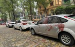 Điều tra vụ hàng loạt xe ô tô bị tạt sơn đỏ ở Hà Nội