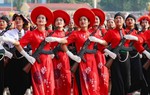 Hợp luyện toàn lực lượng tham gia diễu binh, diễu hành tại Lễ kỷ niệm 70 năm Chiến thắng Điện Biên Phủ