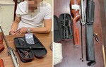 Hà Nội: Phát hiện đối tượng mang theo vũ khí "nóng"