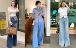 10 cách mặc quần jeans ống rộng chuẩn sành điệu trong mùa hè nóng bức