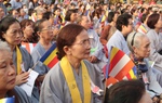 TPHCM: Hàng ngàn tăng ni, phật tử tham dự Đại lễ Phật đản 2024