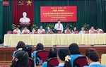 Lãnh đạo tỉnh Hưng Yên đối thoại với cán bộ Hội LHPN các cấp