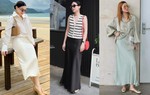 Chân váy suông đang "phủ sóng" phong cách của các mỹ nhân Việt