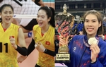Những hình ảnh ấn tượng của bóng chuyền nữ Việt Nam lần thứ 2 liên tiếp vô địch châu Á