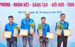 Trao tặng Huy hiệu Tuổi trẻ dũng cảm cho 4 cá nhân cứu người khỏi đám cháy ở Trung Kính