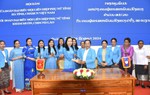Thắt chặt mối quan hệ đoàn kết, hợp tác hoạt động Hội phụ nữ Hà Tĩnh và tỉnh Khăm Muộn - Lào 