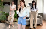Tự tin mặc đẹp với 4 cách diện áo sơ mi trắng sành điệu