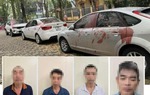 Hà Nội: Bắt giữ nhóm người tạt sơn hàng loạt xe ô tô đỗ ở khu chung cư