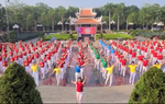 Đồng Nai: 400 hội viên, phụ nữ đồng diễn dân vũ mừng 70 năm Chiến thắng Điện Biên Phủ