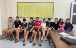 Bắt 5 cầu thủ bóng đá cùng 5 phụ nữ sử dụng trái phép chất ma túy