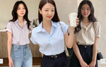 Kiểu sơ mi mát rượi và hack tuổi trẻ trung nàng công sở cần có