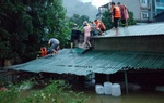 Hà Giang: Mưa lũ gây ngập úng, sạt lở gây tắc đường trên nhiều khu vực trên cao nguyên đá