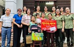 Phụ nữ Công an Vĩnh Phúc tiếp tục lan toả chương trình mẹ đỡ đầu 