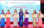 Hội LHPN tỉnh Thái Nguyên: Đạt và vượt nhiều chỉ tiêu nửa nhiệm kỳ