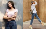 Tham khảo mỹ nhân Việt 4 kiểu áo kết hợp ăn ý nhất với quần jeans