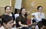 Tập huấn cho các thí sinh miền Bắc dự thi Phụ nữ khởi nghiệp năm 2024