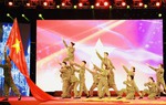 Chiến sĩ, hội viên phụ nữ Binh chủng Đặc công sôi nổi thi hát ru, dân ca 
