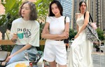 Trang phục màu trắng đang được các mỹ nhân Việt "lăng xê" trong mùa hè này