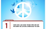 Giả danh "nhân viên gìn giữ hòa bình" để giăng bẫy lừa đảo