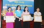 Hà Nam: Hoàn thành và hoàn thành vượt mức 8/8 chỉ tiêu Nghị quyết Đại hội Phụ nữ toàn quốc XIII 