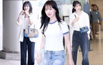 Tham khảo 10 set thời trang tối giản của Kim Ji Won