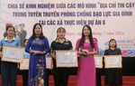 Chia sẻ kinh nghiệm triển khai mô hình "Địa chỉ tin cậy" giữa các xã thực hiện Dự án 8