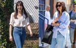 10 cách mặc quần jeans ống đứng sành điệu xuất sắc dành cho phụ nữ trên 40 tuổi