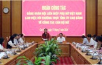 Đảng đoàn Hội LHPN Việt Nam làm việc với Tỉnh ủy Cao Bằng về công tác cán bộ nữ