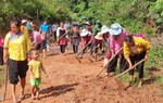 Các cấp Hội LHPN tỉnh Điện Biên tập trung khắc phục hậu quả sau mưa lũ