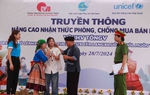 Trung ương Hội LHPN Việt Nam truyền thông phòng, chống mua bán người tại phiên chợ vùng cao Bắc Hà - Lào Cai