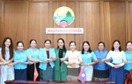 Hội LHPN tỉnh Đắk Lắk tăng cường hợp tác vì hòa bình phát triển với Hội LHPN 4 tỉnh Nam Lào